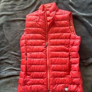 Salmon colored vest